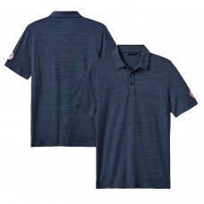 New York Yankees TravisMathew Navy The Heater Polo