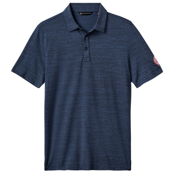 New York Yankees TravisMathew Navy The Heater Polo