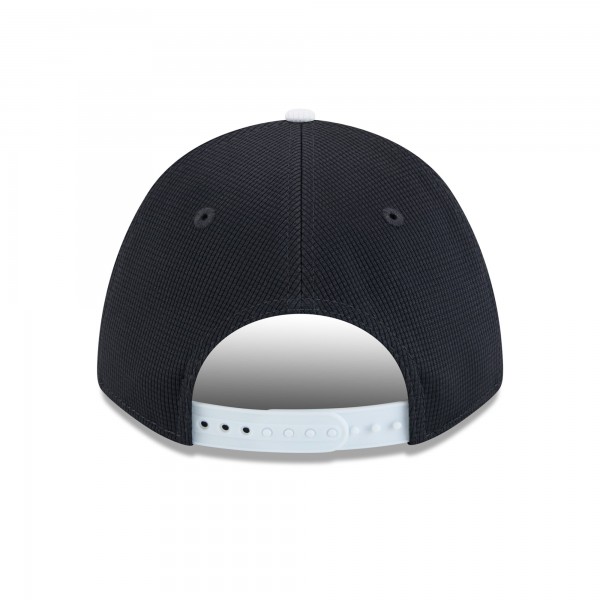 Бейсболка New York Yankees New Era Navy/White 2025 Batting Practice 9FORTY M-Crown