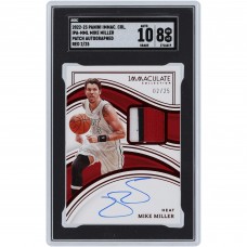 Mike Miller Miami Heat Autographed 2022-23 Panini Immaculate Collection Tri-Color Relic #IPA-MML #2/25 SGC Authenticated 8/10 Card