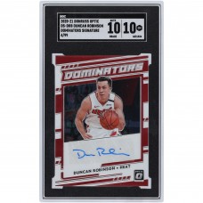 Duncan Robinson Miami Heat Autographed 2020-21 Panini Donruss Optic Dominators #DS-DRB #4/99 SGC Authenticated 10/10 Card