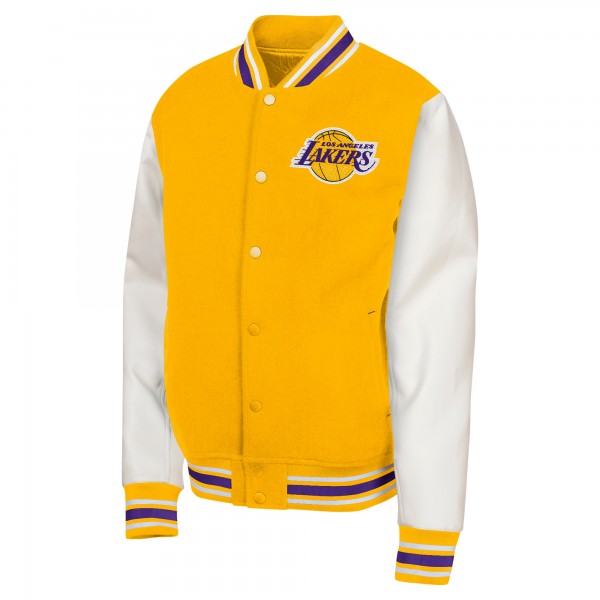 Бомбер Los Angeles Lakers Youth True Team Varsity - Gold