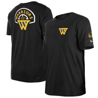 Golden State Warriors New Era Black W Statement T-Shirt
