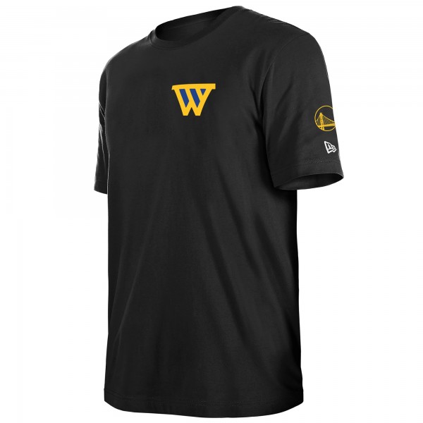 Golden State Warriors New Era Black W Statement T-Shirt