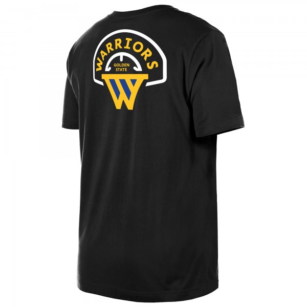 Golden State Warriors New Era Black W Statement T-Shirt