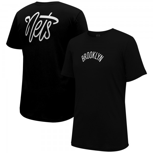 Футболка Brooklyn Nets Stadium Essentials Unisex Origins Script - Black