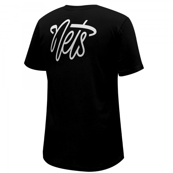 Футболка Brooklyn Nets Stadium Essentials Unisex Origins Script - Black
