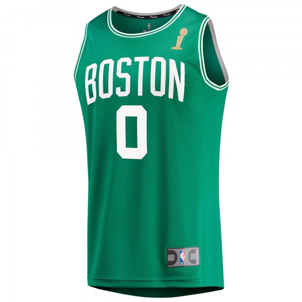 Jayson Tatum Boston Celtics 2024 NBA Finals Champions Fast Break Replica Player Jersey - Kelly Green - Icon Edition