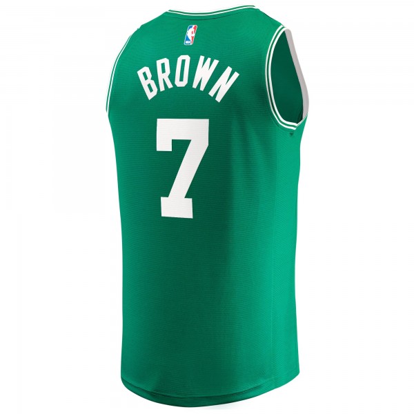 Jaylen Brown Boston Celtics 2024 NBA Finals Champions Fast Break Replica Player Jersey - Kelly Green - Icon Edition