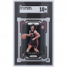 Jaime Jaquez Jr. Miami Heat 2023-24 Panini Prizm #137 SGC Authenticated 10 Rookie Card