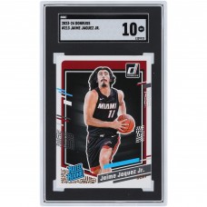 Jaime Jaquez Jr. Miami Heat 2023-24 Panini Donruss Rated Rookie #213 SGC Authenticated 10 Rookie Card