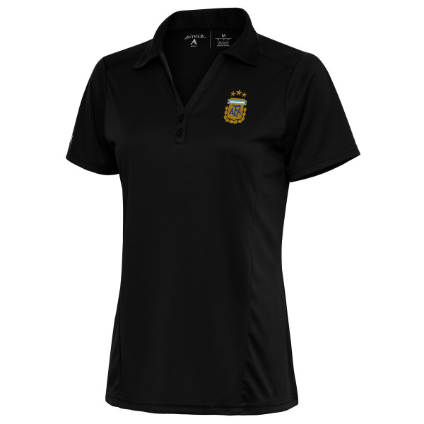 Женская Поло Argentina National Team Antigua Tribute - Black