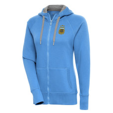 Женская Толстовка Argentina National Team Antigua Victory Full-Zip - Powder Blue