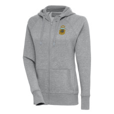 Женская Толстовка Argentina National Team Antigua Victory Full-Zip - Heather Gray
