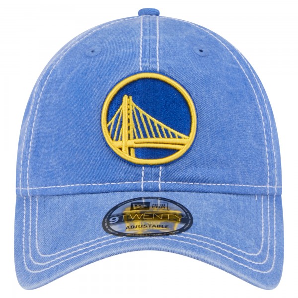 Бейсболка Golden State Warriors New Era Royal Pigment Dyed 9TWENTY