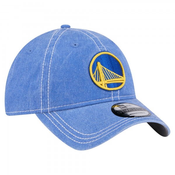 Бейсболка Golden State Warriors New Era Royal Pigment Dyed 9TWENTY