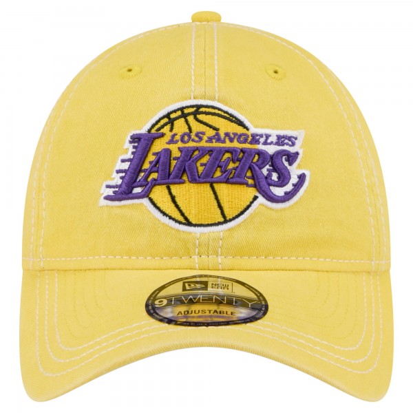 Бейсболка Los Angeles Lakers New Era Gold Pigment Dyed 9TWENTY