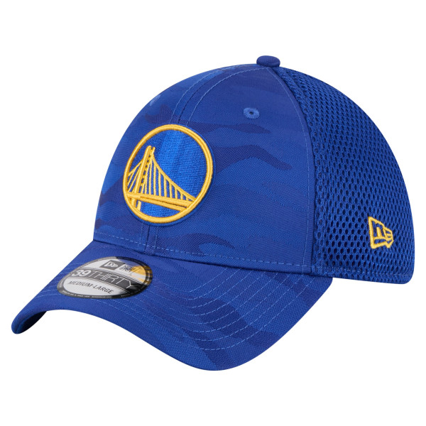Бейсболка Golden State Warriors New Era Royal Subtle Camo 39THIRTY