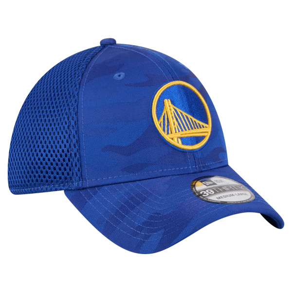 Бейсболка Golden State Warriors New Era Royal Subtle Camo 39THIRTY