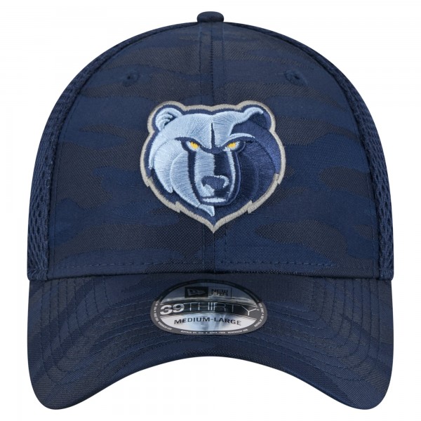 Бейсболка Memphis Grizzlies New Era Navy Subtle Camo 39THIRTY