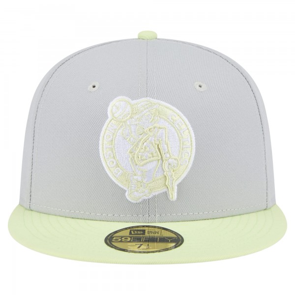 Бейсболка Boston Celtics New Era Gray/Green Color Pack 2-Tone 59FIFTY