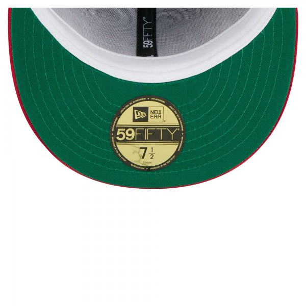 Бейсболка Philadelphia 76ers New Era Royal/Red Throwback Satin Vintage Pin Two-Tone 59FIFTY