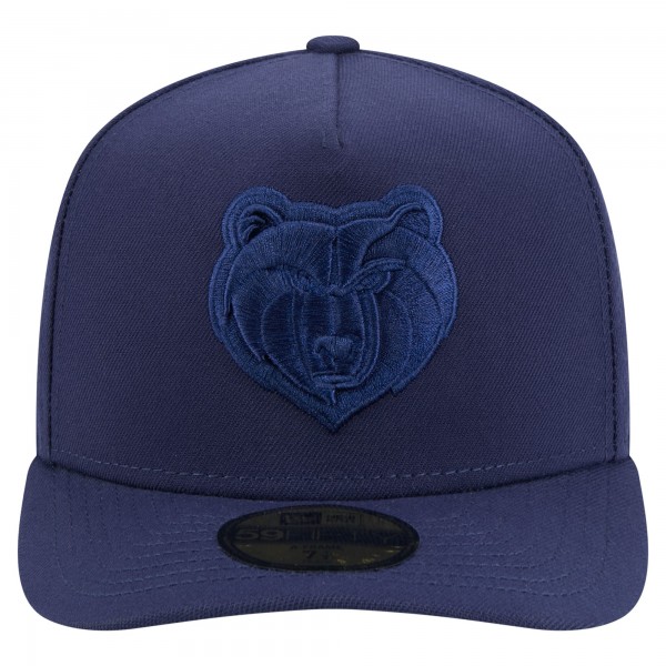 Бейсболка Memphis Grizzlies New Era Navy Colorpack A-Frame Pinch Front 59FIFTY