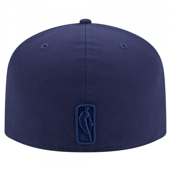 Бейсболка Memphis Grizzlies New Era Navy Colorpack A-Frame Pinch Front 59FIFTY