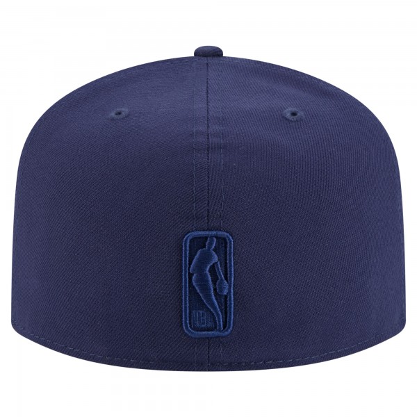 Бейсболка Miami Heat New Era Navy Colorpack A-Frame Pinch Front 59FIFTY