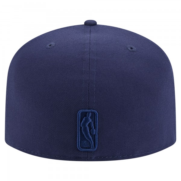 Бейсболка Milwaukee Bucks New Era Navy Colorpack A-Frame Pinch Front 59FIFTY