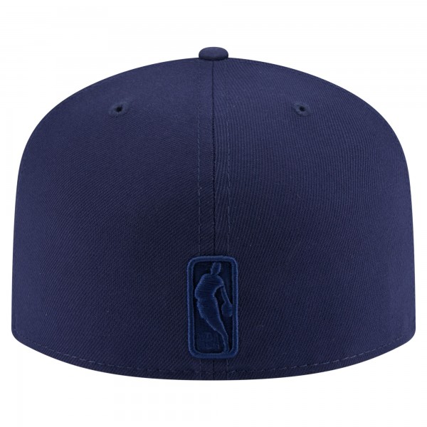 Бейсболка Philadelphia 76ers New Era Navy Colorpack A-Frame Pinch Front 59FIFTY