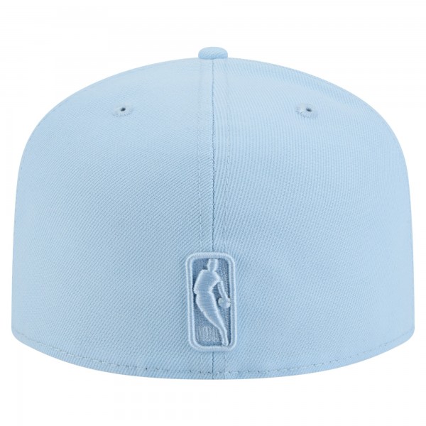 Бейсболка Chicago Bulls New Era Light Blue Colorpack A-Frame Pinch Front 59FIFTY