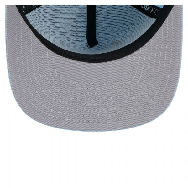 Бейсболка Chicago Bulls New Era Light Blue Colorpack A-Frame Pinch Front 59FIFTY