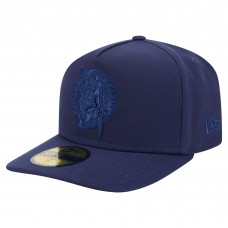 Бейсболка Boston Celtics New Era Navy Colorpack A-Frame Pinch Front 59FIFTY