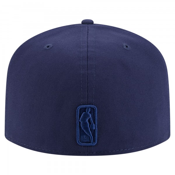 Бейсболка Boston Celtics New Era Navy Colorpack A-Frame Pinch Front 59FIFTY