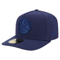 Бейсболка Denver Nuggets New Era Navy Colorpack A-Frame Pinch Front 59FIFTY