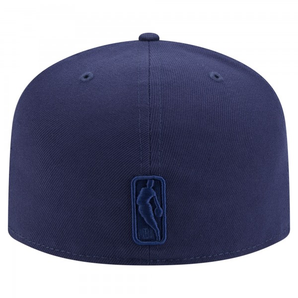 Бейсболка Denver Nuggets New Era Navy Colorpack A-Frame Pinch Front 59FIFTY