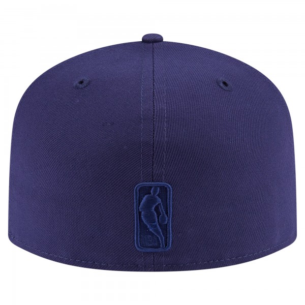 Бейсболка Golden State Warriors New Era Navy Colorpack A-Frame Pinch Front 59FIFTY