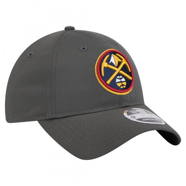 Бейсболка Denver Nuggets New Era Charcoal Active Ripstop 9TWENTY