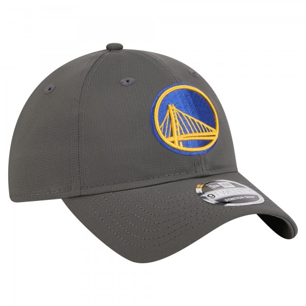 Бейсболка Golden State Warriors New Era Charcoal Active Ripstop 9TWENTY