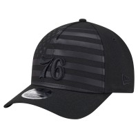 Бейсболка Philadelphia 76ers New Era Black Game Day Flag A-Frame 9FORTY