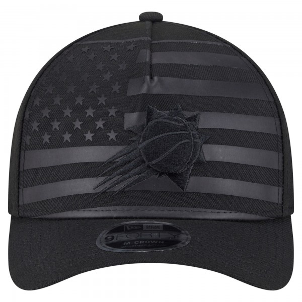 Бейсболка Phoenix Suns New Era Black Game Day Flag A-Frame 9FORTY