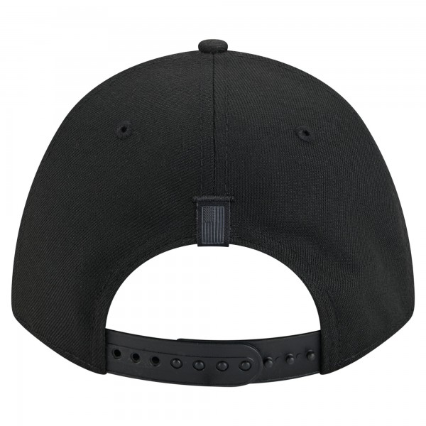 Бейсболка Milwaukee Bucks New Era Black Game Day Flag A-Frame 9FORTY