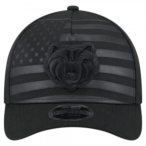 Бейсболка Memphis Grizzlies New Era Black Game Day Flag A-Frame 9FORTY