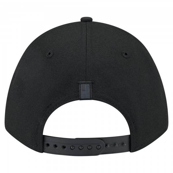 Бейсболка Chicago Bulls New Era Black Game Day Flag A-Frame 9FORTY