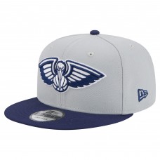Бейсболка New Orleans Pelicans New Era Gray/Navy Color Pack 2-Tone 9FIFTY