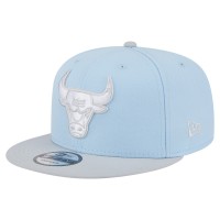 Бейсболка Chicago Bulls New Era Light Blue/Gray Color Pack 2-Tone 9FIFTY