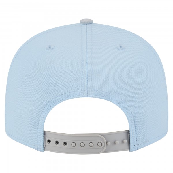 Бейсболка Chicago Bulls New Era Light Blue/Gray Color Pack 2-Tone 9FIFTY