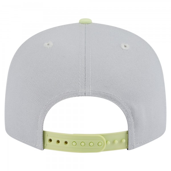 Бейсболка Boston Celtics New Era Gray/Light Green Color Pack Two-Tone 9FIFTY Snapback