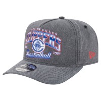 Бейсболка LA Clippers New Era Charcoal Throwback Washed Pre-Curved 9FIFTY
